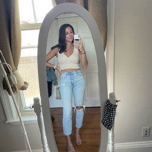 Pacsun crop top LA hearts